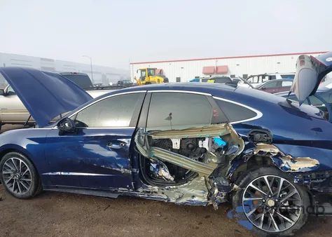 2020 Hyundai Sonata Limited из США, поврежденный, VIN 5NPEH4J23LH052784